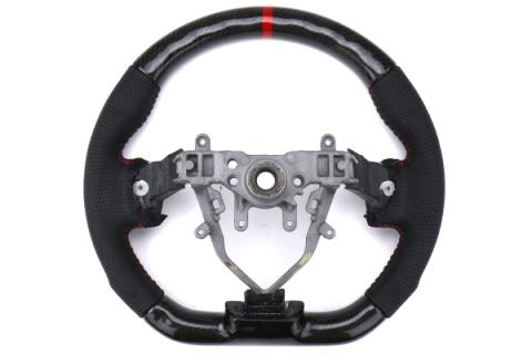 Steering Wheel Carbon and Leather WRX / STI 2008-2014 FactionFab