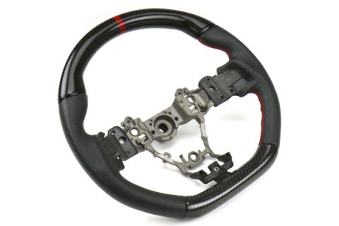 Steering Wheel Carbon and Leather WRX / STI 2015+ FactionFab