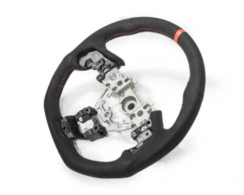 Steering Wheel 2022-Present Subaru WRX Black/Red Suede FactionFab