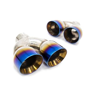 Replacement Axle Back Tip Burnt Pair FactionFab