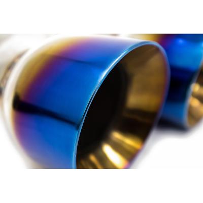 Replacement Axle Back Tip Burnt Pair FactionFab