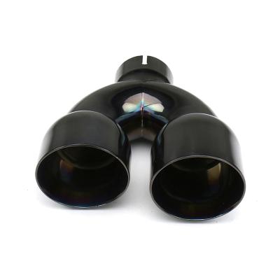 Replacement Axle Back Tip Black Pair FactionFab