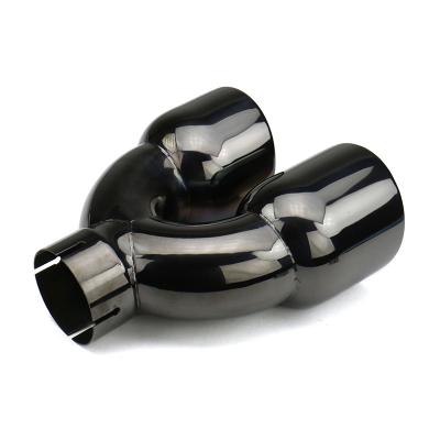 Replacement Axle Back Tip Black Pair FactionFab