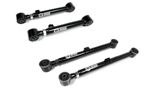 Adjustable Rear Upper and Lower Control Arms for 0-6 Inch Lift 2009-2024 Ram 1500 2020-Present Jeep Gladiator JT Freedom Off-Road
