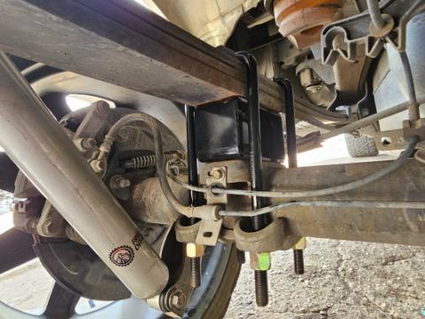 3 Inch Rear Lift Blocks w/Extended U-Bolts 04-23 F-150 06-08 Lincoln Mark LT Freedom Off-Road