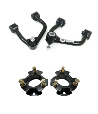 2.5 Inch Front Strut Spacers/Front Upper Control Arms for 2-4 Inch Lift Freedom Off-Road