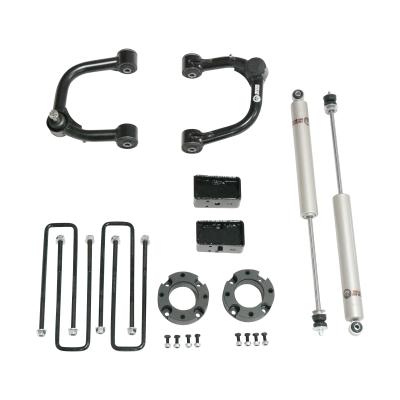 3 Inch Lift Kit Front Spacers w/ Rear Blocks, Shocks, and Control Arms 04-20 Ford F-150/06-08 Lincoln Mark LT Freedom Off-Road