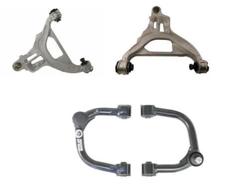 SVT Raptor Front Upper and Lower Control Arms for 2-4 Inch Lift 2010-2014 Ford F-150 SVT Raptor Freedom Off-Road