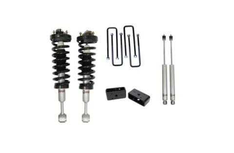3 Inch Front Lift Strut 2 Inch Rear Blocks w/U-Bolts and Shocks 04-08 F-150 06-08 Mark LT Freedom Off-Road