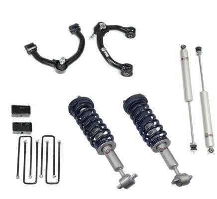 2 Inch Lift Kit Front Struts w/ Rear Blocks, Shocks, and Control Arms Freedom Off-Road