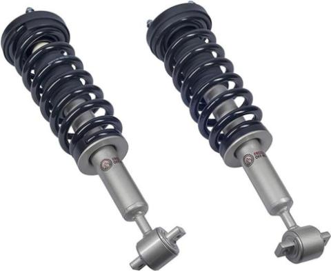Front 3.5 Inch Lift Struts w/ Rear 3 Inch Blocks, Shocks, and Front Upper Control Arms 2021-Present Ford F-150 Freedom Off-Road