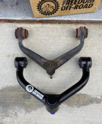 Front Upper Control Arms for 2-4 Inch Lift 11-19 Silverado/Sierra 2500 HD/3500 HD Freedom Off-Road