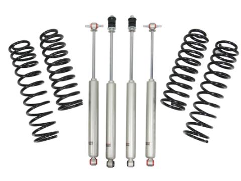 2.5 Inch Front 2.5 Inch Rear Lift Springs w/Shocks 07-18 Wrangler JK Freedom Off-Road