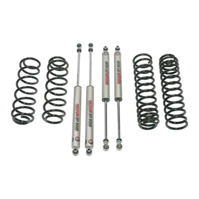 18+ Jeep JL Wrangler 4 Inch 4DR/4.5 Inch 2DR Lift w/ Coil Springs and Monotube Shocks Freedom Off Road