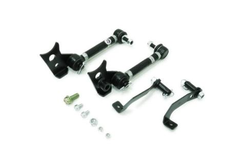 Adjustable Front Sway Bar Quick Disconnect Kit 2.5-6 Inch 2018-Present Jeep Wrangler JL 2020-Present Jeep Gladiator JT Lift Freedom Off-Road