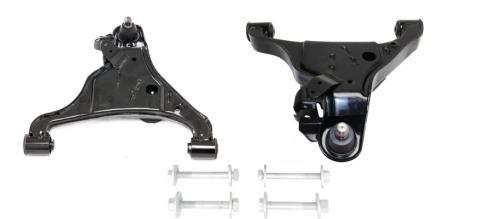 Front Lower Control Arms w/ Cam Bolts and Ball Joints Freedom 2005-2021 Nissan Frontier/2005-2012 Nissan Pathfinder/2005-2015 Nissan Xterra Off-Road