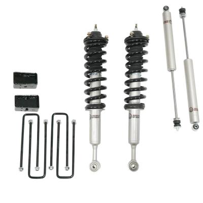 Front 2 Inch Lift Struts w/ Rear 2 Inch Blocks and Shocks 2005-2023 Toyota Tacoma Freedom Off-Road