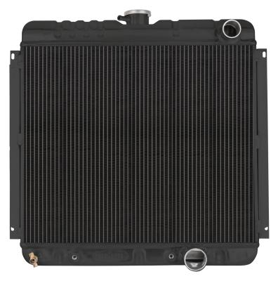 67-70 Mustang 289/302 Automatic 20 Inch Black Night Rider Series Cold Case Radiators