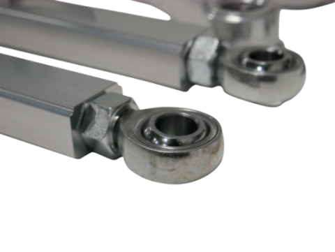 High Clearance Heavy Duty Radius Rod Set (4) - Polished 17-24 Polaris RZR Freedom Off-Road