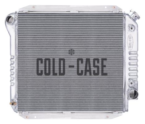 66-77 Ford Bronco With Thin Core Aluminum Performance Cold Case Radiator