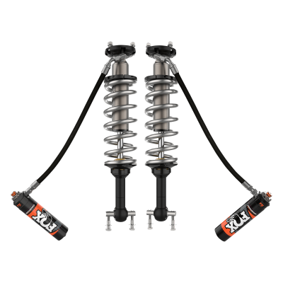 21-Up Ford Bronco 4 Door  No Raptorw/UCA Front Coilover Performance Elite 2.5 Remote Reservoir Base 4 Inch Lift Sasquatch 4-4.5 Inch Lift Dual Speed Compression Adjuster Fox Offroad Shocks