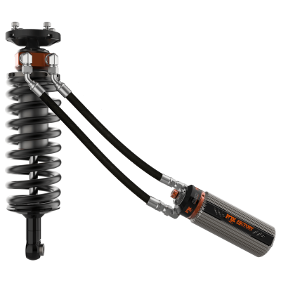 22-Up Toyota Tundra w/UCA Front Coilover Internal Bypass Factory Race 3.0 Recirculating Remote Reservoir Dual Speed Compression Adjuster 2-2.25 Lift Fox Offroad Shocks