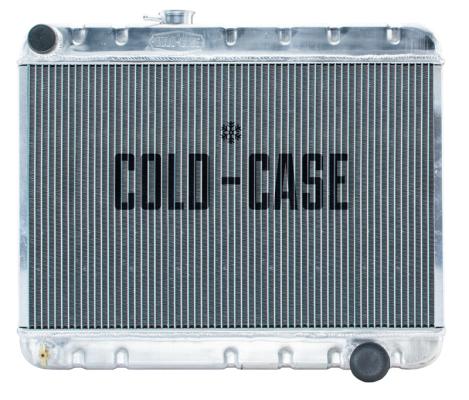 66-67 GTO Aluminum Radiator W/O AC MT Cold Case Radiators