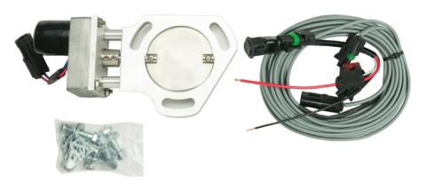 Exhaust Electric Dump Cutout Natural Finish Hardware Incl Aluminum And 304 Stainless Steel Material Pypes Exhaust