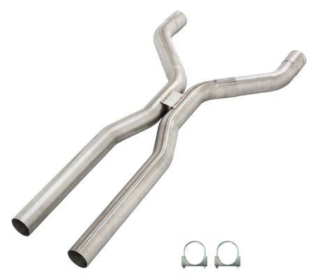 3 Inch Mandrel-Bent Tunnel Crossover Exhaust H-Pipe 409 Stainless Steel Pypes Exhaust