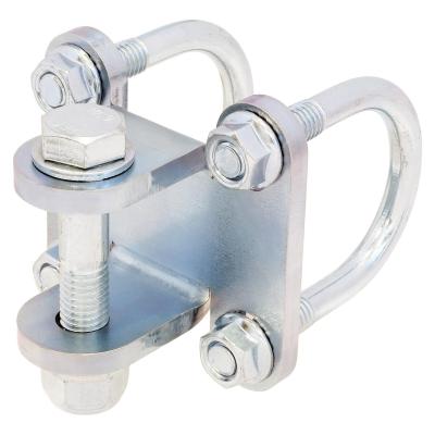 Steering Stabilizer Shock Bracket Kit 07-18 Wrangler JK For 1 1/2 Inch Tube Tie Rod For Use w/ JK-9704 Kit RockJock 4x4