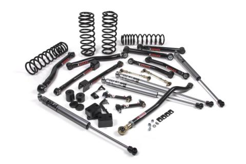 2018-2024 Jeep Wrangler JL J-Krawl 2.5 Inch Lift Kit 4 Door w/Fox Adventure Series Shocks Standard Rate Coils JSPEC