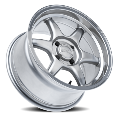 Aluminum Wheels 15x8 Tandem K11H Machined Lip Hyper Silver 4x100 Bolt Pattern 0 Offset Kansei Wheels