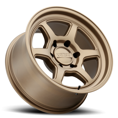 Aluminum Wheels 17x8.5 Roku HD K14B Matte Bronze 5x150 Bolt Pattern 0 Offset Kansei Wheels