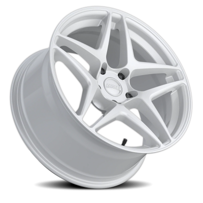 Aluminum Wheels 18x9.5 Astro K15W Gloss White 5x114.3 Bolt Pattern 22 Offset Kansei Wheels