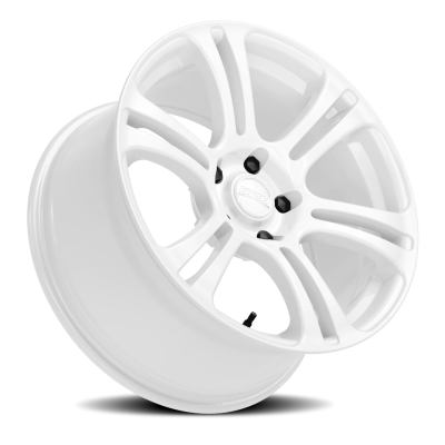 Aluminum Wheels 18x9.5 Neo K16W Gloss White 5x114.3 Bolt Pattern 22 Offset Kansei Wheels