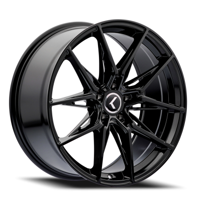 Cast Aluminum Wheels Epic 143 CH 22x9.5 Chrome 5 on 115/5 on 120 Bolt Pattern 18 Offset Kraze Wheels