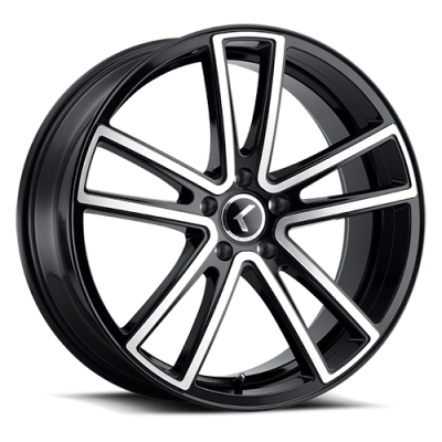 Cast Aluminum Wheels Hella 157 GBM 20x8.5 Machined Gloss Black 5 on 108/5 on 114.3 Bolt Pattern 40 Offset Kraze Wheels