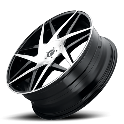 Cast Aluminum Wheels Double Down KR185 GB 22x8.5 Gloss Black 5 on 100/5 on 114.3 Bolt Pattern 38 Offset Kraze Wheels