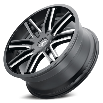 Cast Aluminum Wheels Turismo 193 18x8 Machined Black 5 on 108 Bolt Pattern 40 Offset Kraze Wheels