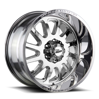 Aluminum Wheels 20x10 M17 C Series Chrome 5 On 127 Bolt Pattern -19 Offset Off Road Monster