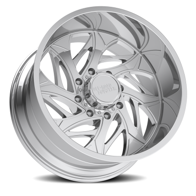 Aluminum Wheels 22x12 M28 C Series Chrome 5 On 127/5 On 139.7 Bolt Pattern -44 Offset Off Road Monster