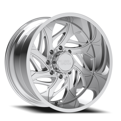 Aluminum Wheels 24x14 M28 C Series Chrome 5 On 127/5 On 139.7 Bolt Pattern -44 Offset Off Road Monster