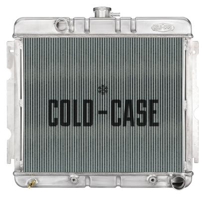 67-69 Mopar A Body Staggered Outlets Performance Radiator Cold Case Radiators