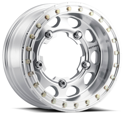 Aluminum Wheels 15x4.5 Buggy Beadlock MR103 Bolt Pattern 5 On 205 Offset -25 Lip Size 2.05 Raw Machined Method