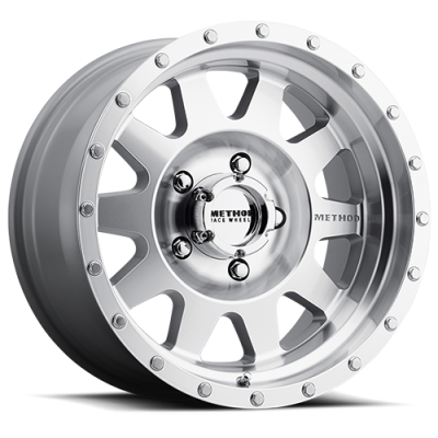 Aluminum Wheels 15x7 The Standard MR301 Bolt Pattern 5 On 114.3 Offset -6 Lip Size 2.36 Machined SL Clear Coat Method