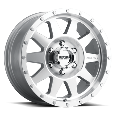 Aluminum Wheels 17x8.5 The Standard MR301 Bolt Pattern 6 On 135 Offset 0 Lip Size 2.76 Machined SL Clear Coat Method