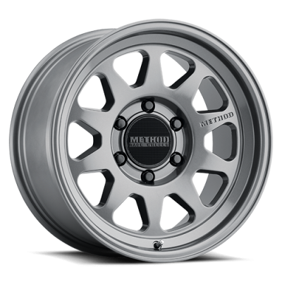 Aluminum Wheels 17x8.5 MR316 Bolt Pattern 6 On 135 Offset 0 Lip Size 2.76 Gloss Titanium TT Method