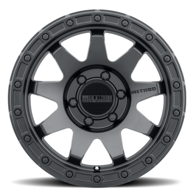 Aluminum Wheels 17x9 MR317 Bolt Pattern 5 On 127 Offset -12 Lip Size 1.57 Matte Black MB Method