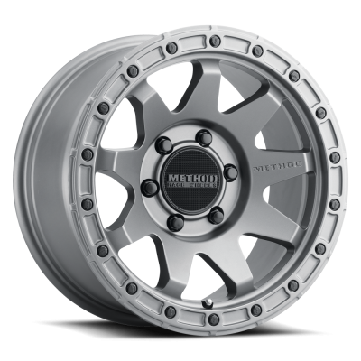Aluminum Wheels 18x9 MR317 Bolt Pattern 6 On 135 Offset 18 Lip Size 0.83 Matte Titanium GY Method