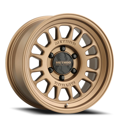 Aluminum Wheels 18x8.5 MR318 Bolt Pattern 6 On 135 Offset 40 Lip Size 1.22 Method Bronze BZ Method